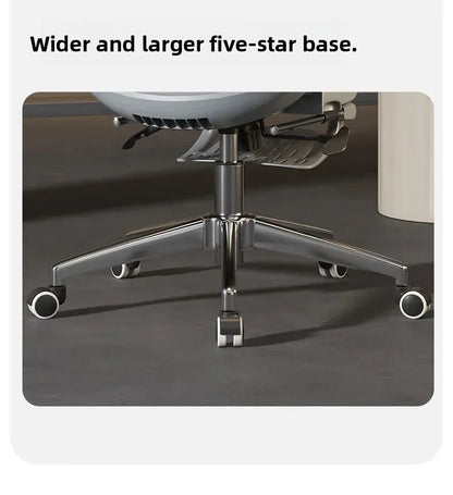 Air Titan kontors- och gamingstol i full mesh med ergonomiskt trezonsstöd för ländryggen för skrivbord och studier samt välventilerad design