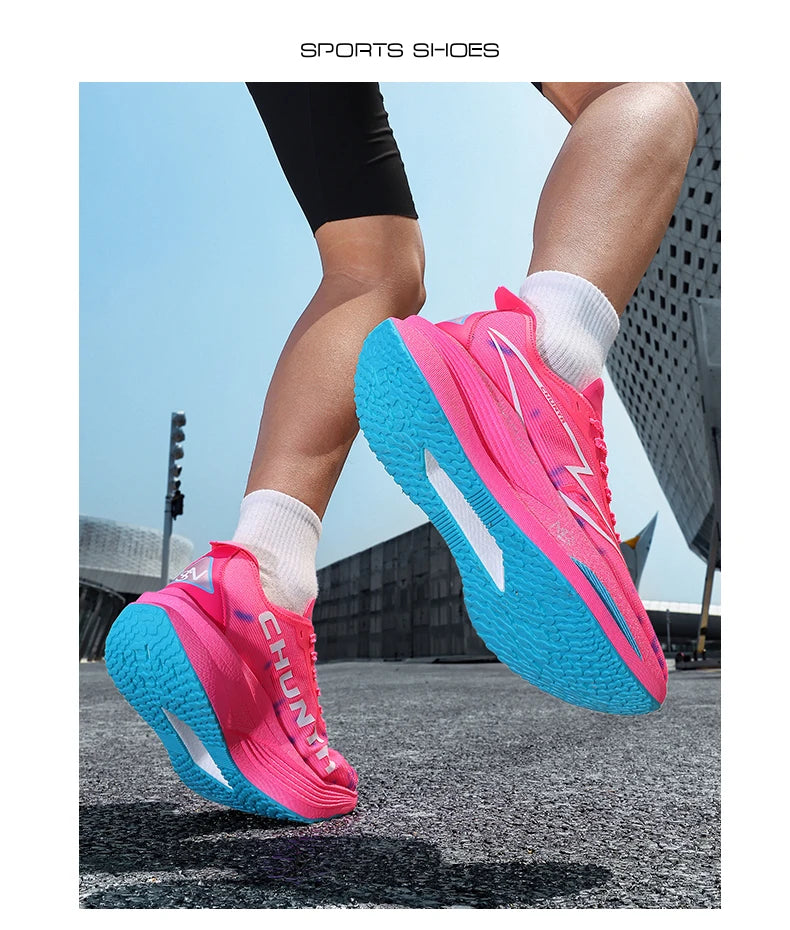 Running Shoes Carbon Plate Marathon Speciality Men Sports Breathable Lightweight Women's Comfortable Leisure Sneakers