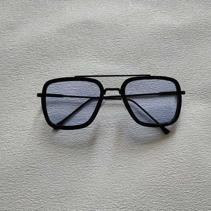 2024 New Square Men Sunglasses Fashion Metal Steampunk Sun Glasses For Women Trendy Outdoor Shades Eyewear Unisex Accessory