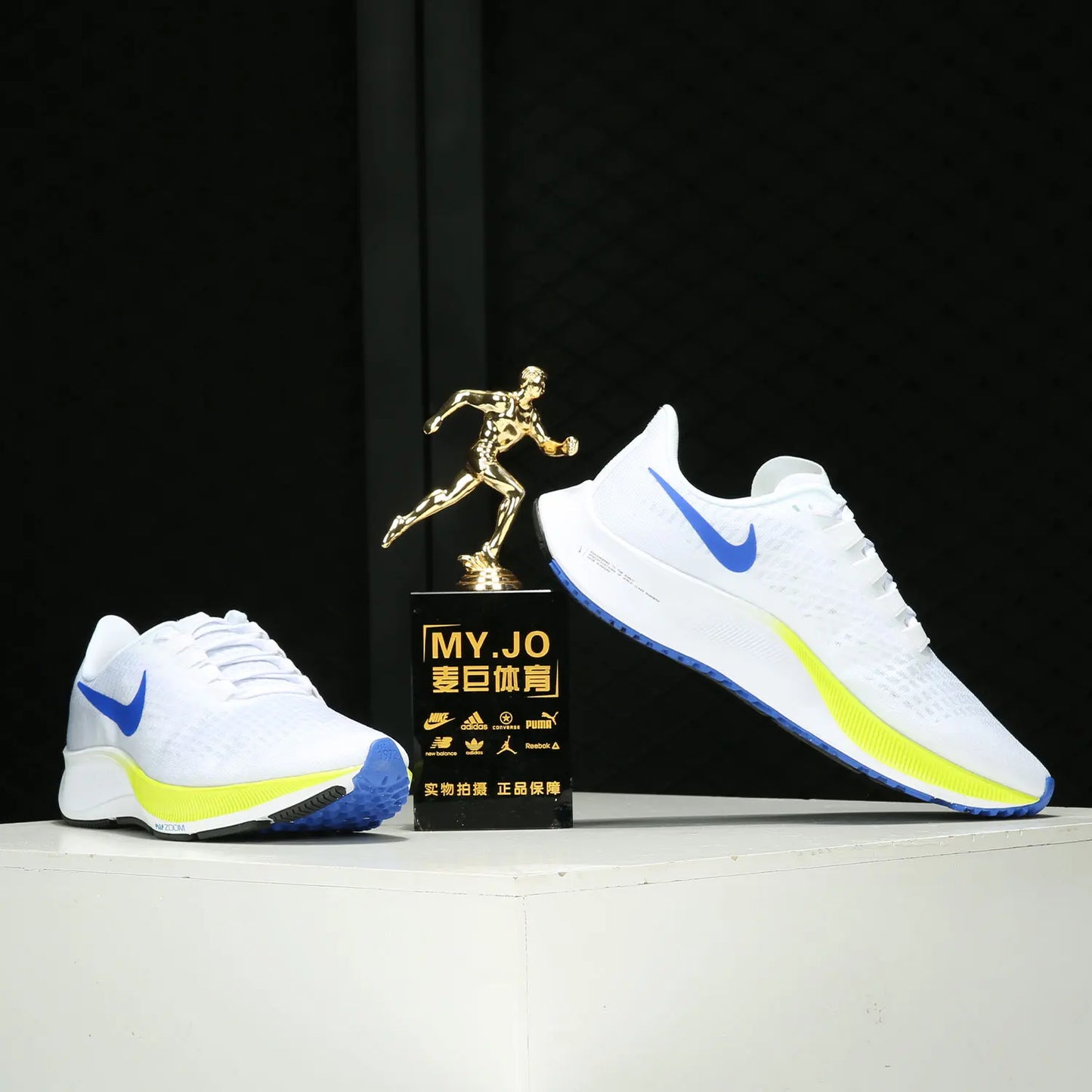 Nike genuine ZOOM PEGASUS 37 men's sports running shoes BQ9646-102