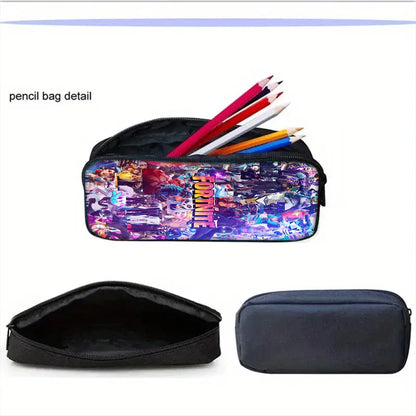 Child School Backpack With Shoulder Bag Pencil Bags School Bags for Hot Game Design-F-FortniteS Boys Girls Best Gift