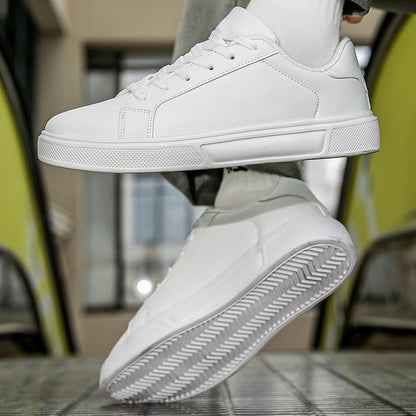 Herrenschuhe aus Kunstleder, Sneaker, trendige Freizeitschuhe, Herrensneaker, vulkanisierte Herrenschuhe, Paarschuhe, Damenschuhe