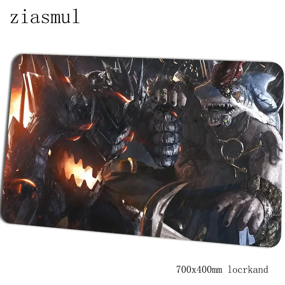 Overwatch muismat – prachtige computermat 70x40cm, grote XL gamingmuismat voor muis en toetsenbord, pc-gamer bureau