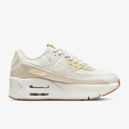 Sneakers da donna Nike Air Max 90 LV8 con plateau, modello low-top, autentiche FD4328-100