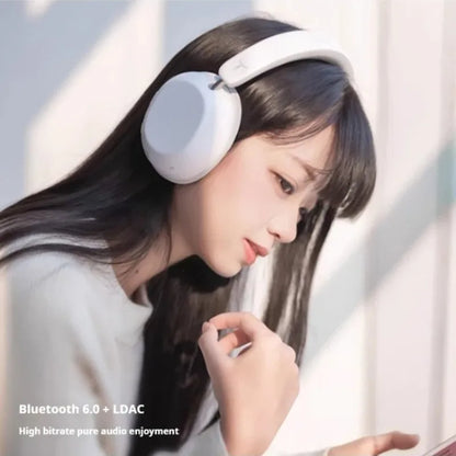 TANCHJIM RITA HiFi Bluetooth Headset Wireless & Wired ANC Headphones, Bluetooth 6.0 LDAC Over-Ear Headphones with 40mm Dynamic Driver, Gaming Headset with ENC & 3.5mm Audio Cable