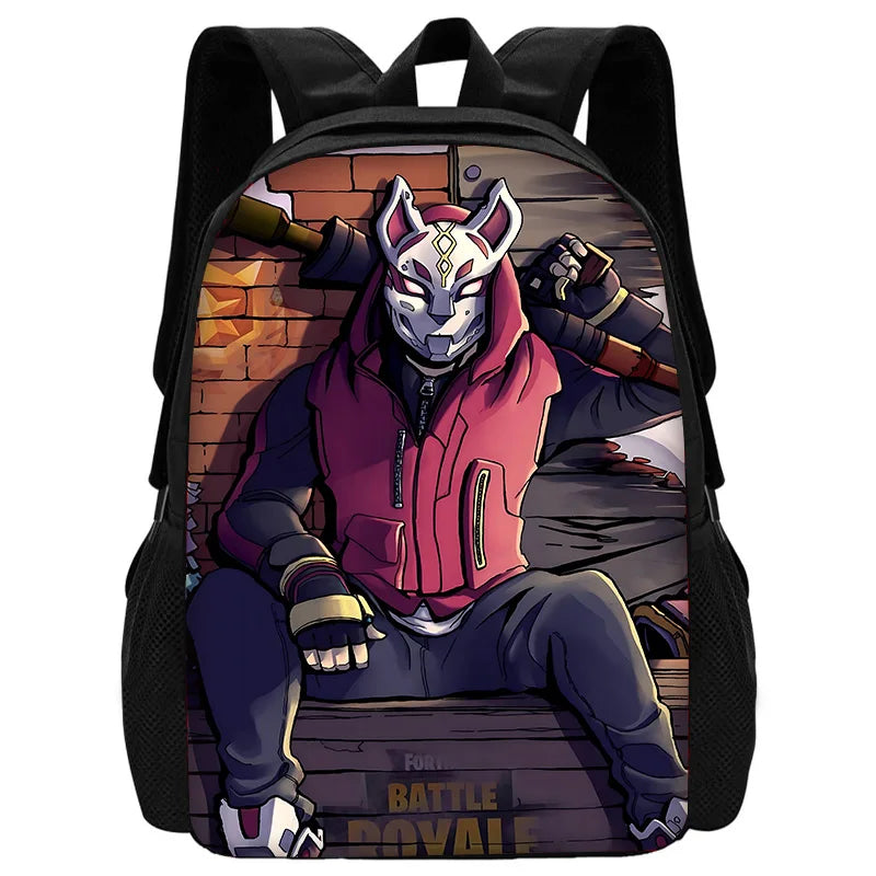 Hot Game FortniteS Kids Backpacks Boys and Girls Student Birthday Gift Child School Bags Unisex Camping Durable Rucksack