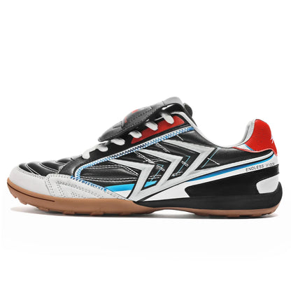 Chaussures de football TF pour terrain synthétique, semelle anti-usure, crampons de football, coupe confortable pour adultes, entraînements et matchs de football