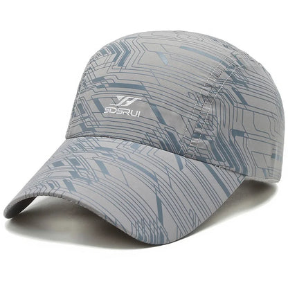 New Summer Quick Drying Thin Breathable Baseball Cap Men Women Sport Outdoor Hiking Climbing Cycling Fishing Run Hat Bone