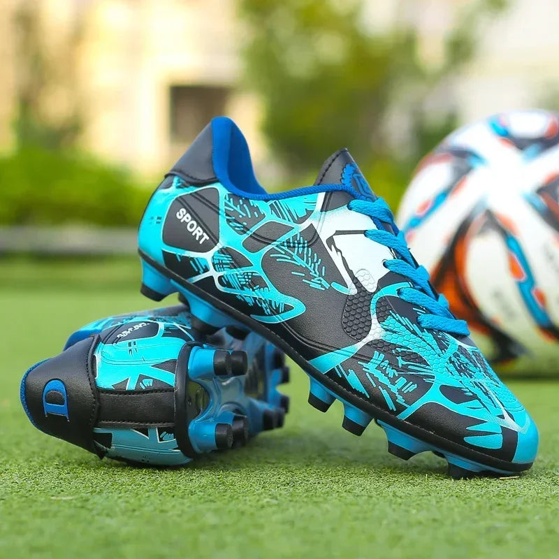 Chuteiras de futebol novas para homem e criança, ultraleves, antiderrapantes para relva, botas de futebol profissionais para adulto, calçado de treino para rapaz, dropshipping