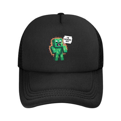 Adult Creepin Creepers Trucker Hat Mesh Baseball Cap Snapback Caps Hats Sun Hat Adjustable Sun Caps Summer