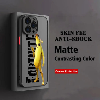 Funda para móvil Hot Game F-Fortnites para Xiaomi Redmi Note 14 13 12 12S 11 11S 10 10S 9T 9S 8 7 Pro Plus 4G 5G, cubierta trasera transparente mate