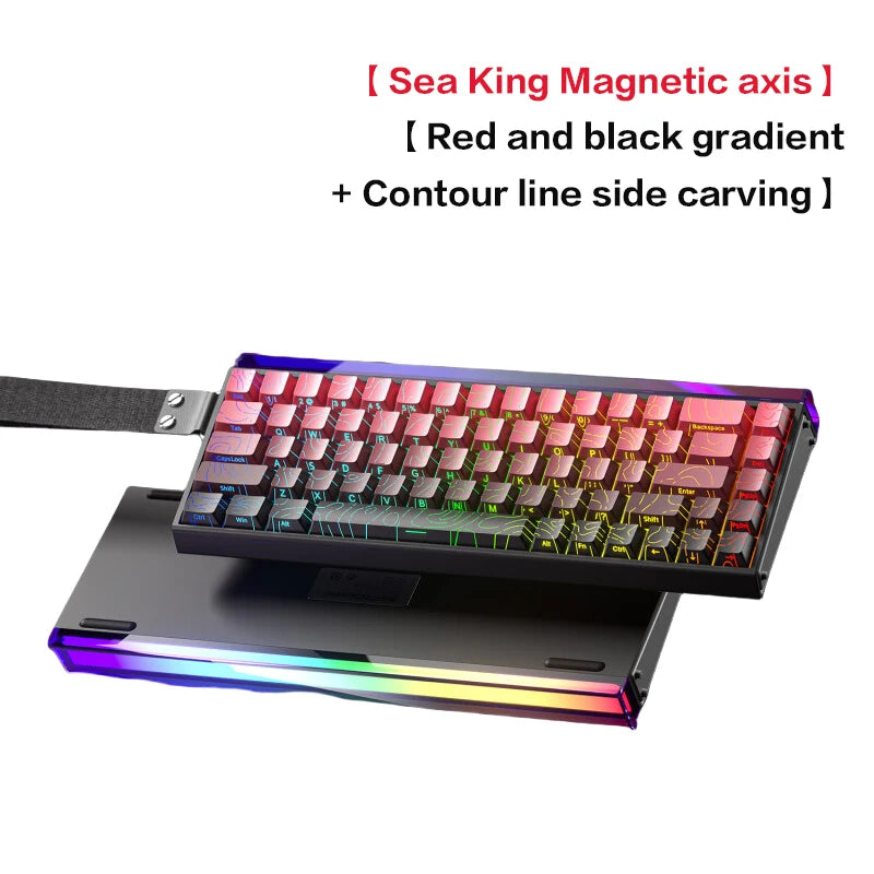 AULA HERO 68 HE Gaming Mechanical Keyboard Magnetic Axis RT Wired RGB Lighting 8K Polling Rate Side Engraving