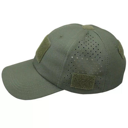 1pcs New Men Camouflage Baseball Cap Breathable Sunscreen Hat Outdoor Sports Hunting Hiking Camping Beach Fishing Sun Hat