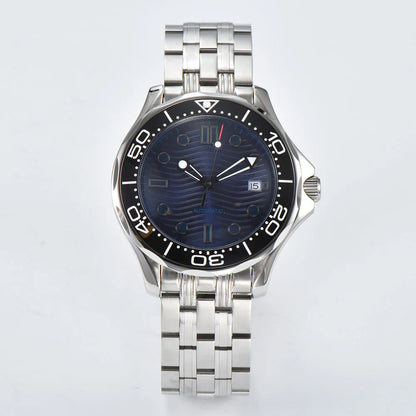 Men's Automatic Mechanical Watch 41mm Stainless Steel Waterproof Case Ceramic Bezel Men's Fashion Business Watch