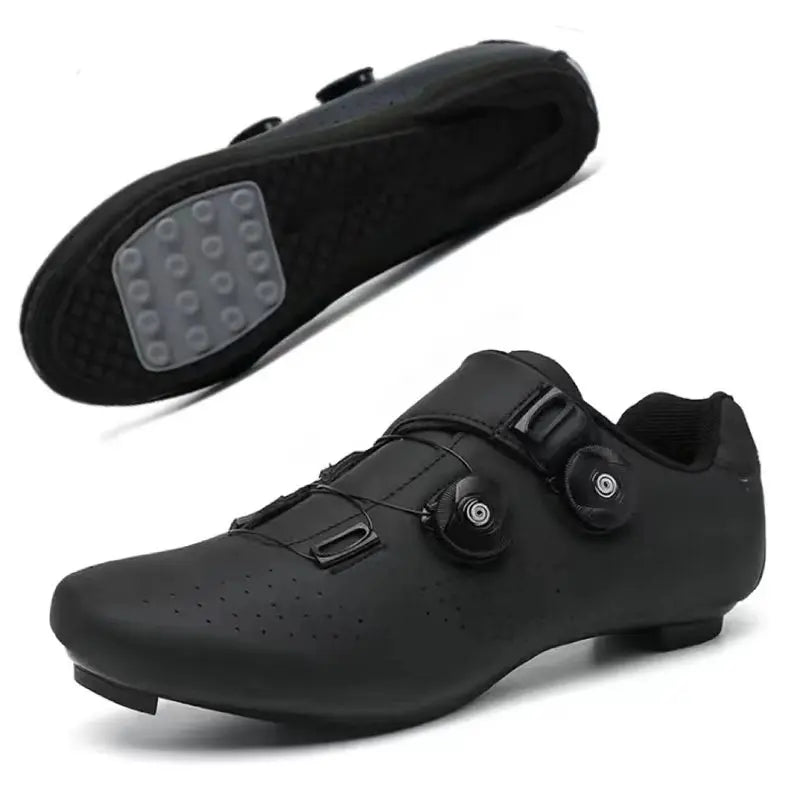 Sapatilhas de Ciclismo Novas para Homem, Auto-Bloqueantes, para Corrida de Estrada, Sapatilhas de Treino sem Bloqueio, Sapatilhas de Ciclismo para Mulher com Encaixes SPD