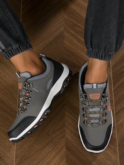 Zapatillas de senderismo para hombre nuevas, transpirables, ultraligeras y antideslizantes, para deportes al aire libre, camping y running