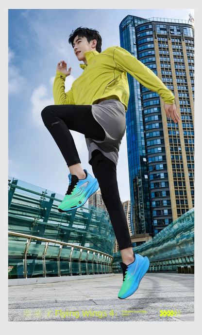 Løbesko med kulfiberplade – specialdesignet til maraton – til mænd – sportssko – åndbare – lette – til kvinder – komfortable – atletiske – skridsikre sneakers