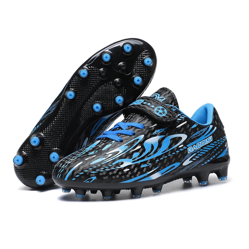 Chaussures de football pour hommes, chaussures de football professionnelles pour terrain en gazon, nouvelles chaussures de football résistantes, chaussures de football décontractées pour enfants, chaussures de football ant
