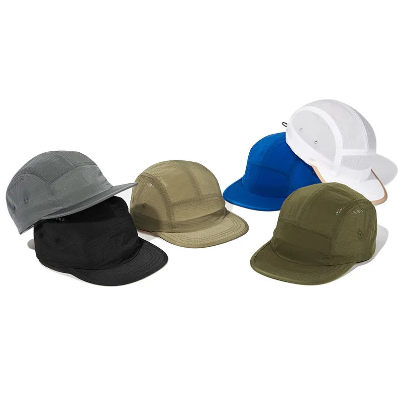 Casquettes de course ultralégères pour hommes et femmes, à séchage rapide, pour les sports de plein air, le cyclisme, le trail et le marathon, casquettes snapback