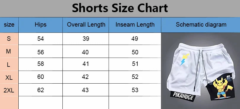 2026 Summer Dragon Ball  Goku Wolf Samurai 2-in-1 Gym Shorts 100% Cotton Oversized Fitness Retro Streetwear Unisex  Adults Kids