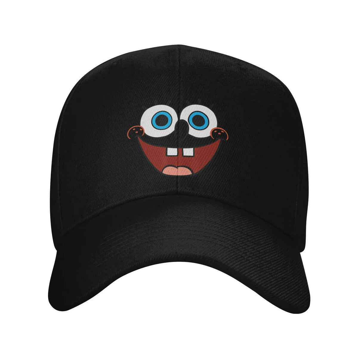 Casquette de baseball « Spongebob » à grand visage souriant, style « Sun », printanière, rétro « y2k », casquette de camionneur pour couple, femmes, tennis, skate et baseball
