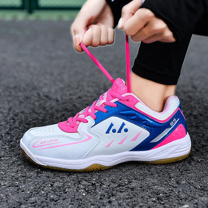 Professional Table Tennis Shoes for Men and Women Badminton Competition Tennis Training Sneakers Sports Shoes Kids