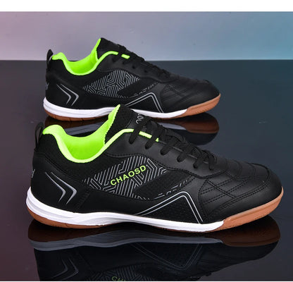 Crampons de football professionnels pour hommes, antidérapants, pour entraînement de Futsal, résistants à l'usure, ultralégers, pour l'extérieur et l'intérieur, baskets unisexes