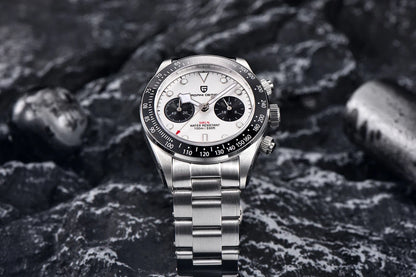 PAGANI DESIGN New Panda Men's Watches Top Luxury Quartz Wristwatches Chronograph Watch Man 2026 Gift AR Sapphire Ceramic Bezel