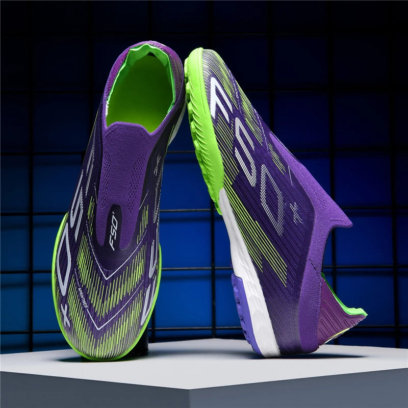 New Men Soccer Shoes Grass Cleats Futsal Comfortable Turf Football Boots Sports Ultralight Fg Non Slip Indoor Adult Non-Slip