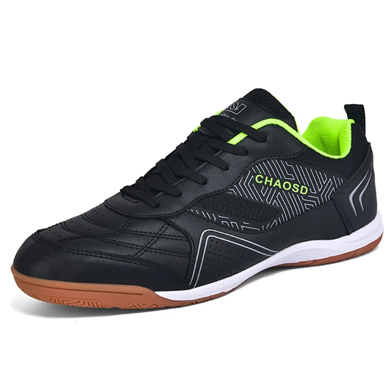 Crampons de football professionnels pour hommes, antidérapants, pour entraînement de Futsal, résistants à l'usure, ultralégers, pour l'extérieur et l'intérieur, baskets unisexes