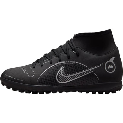 Original Nike SUPERFLY 8 TF Trainings-Fußballschuhe für Herren und Damen, strapazierfähig, DJ2909-007