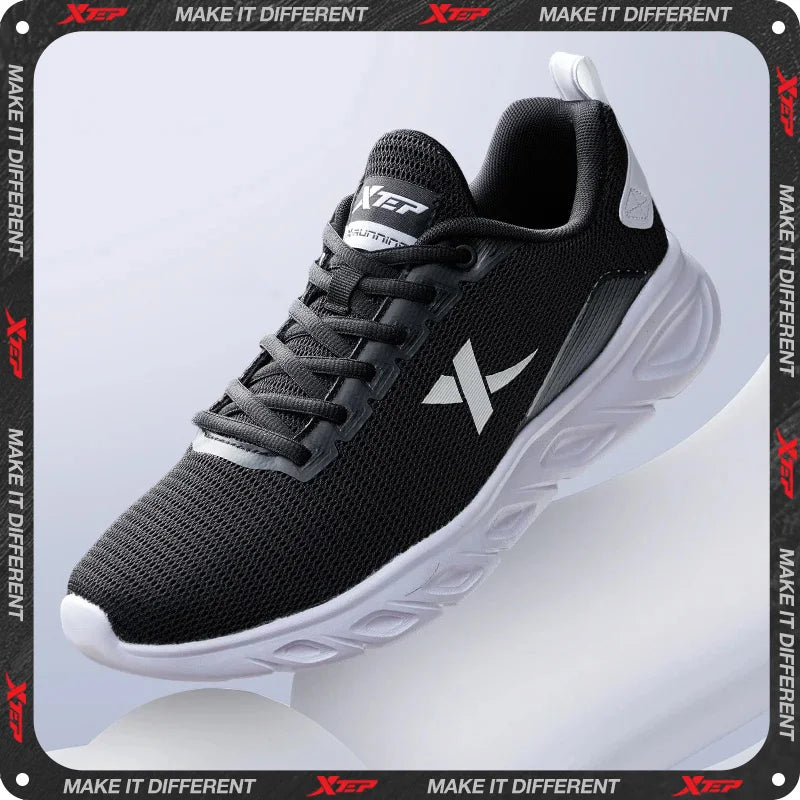 Xtep Running Shoes For Men 2021 Winter Street Casual Men's Sports Shoes Wear-Resistant Support Cushion Sneakers 879419110080