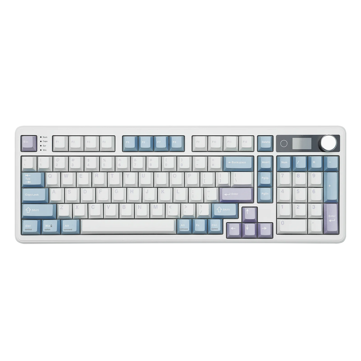EPOMAKER TH99 PRO 96% ANSI US Layout Hot-Swap Wired/Bluetooth/2.4Ghz Wireless Mechanical Keyboard with 10000mAh for PC/Mac