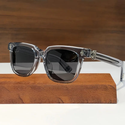2025 Men's High end Retro Acetate Glasses Women's Fashion Designer Luxury Sunglasses Outdoor Travel Mountaineering Bicycle UV400