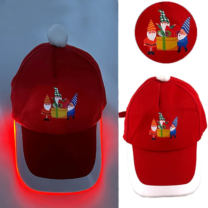 Cappellino da baseball luminoso fashion a LED, cappello hip-hop fluorescente per bar e club, per uomo e donna, DJ, danza, accessori e costume