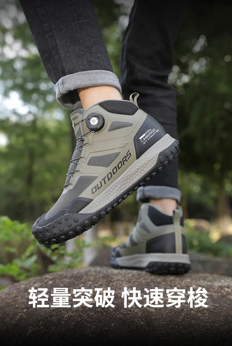 CAMSSOO Poutní boty Pánské Sněhové boty Outdoorové sporty Lezecké boty Dámské Trekové tenisky Kotníkové boty Lovecké boty Cestovní boty