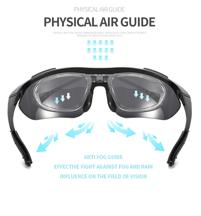 ELICIT New Photochromic Polarized Cycling Glasses Men Women Bike Glasses UV400 Eyewear Sunglasses HikingMTB Road Bicycle Goggles