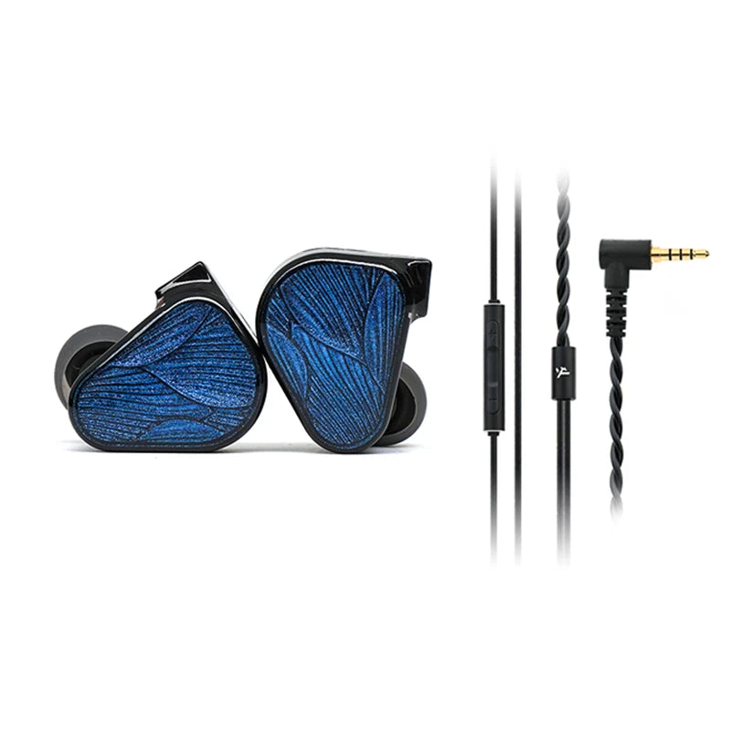 TRUTHEAR Zero:BLUE2 Dual Dynamic Driver Earphones Wired IEMs, HiFi In-Ear Headphones with Detachable 0.78mm 2Pin Cable, 3.5mm Plug