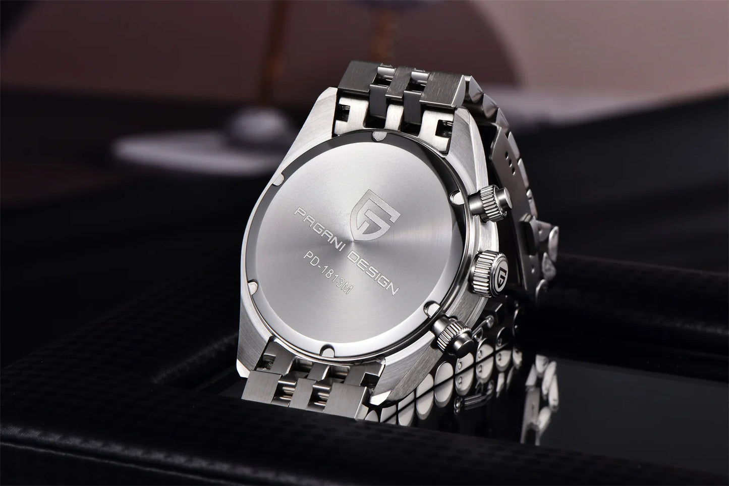 2026 New PAGANI DESIGN BB Flamingo Chronograph Luxury Sports Quartz Watch Men Sapphire mirror 100M Waterproof Fashion Wristwatch