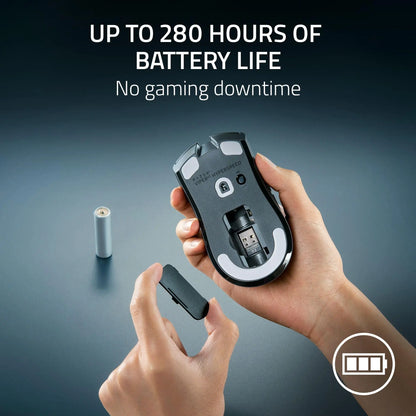Ratón gaming inalámbrico para esports Razer Viper V3 HyperSpeed, sensor óptico 30K DPI, interruptores mecánicos Gen-2, 8 controles programables