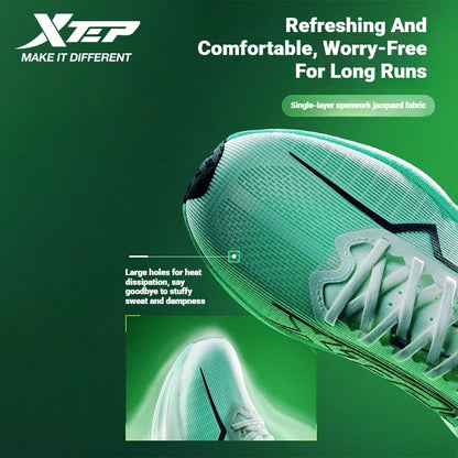 Xtep Shyft PRO Men Professional Marathon Shoes Thick Sole Cushioning Combat Quick-Drying Outdoor Sneakers 874119110039