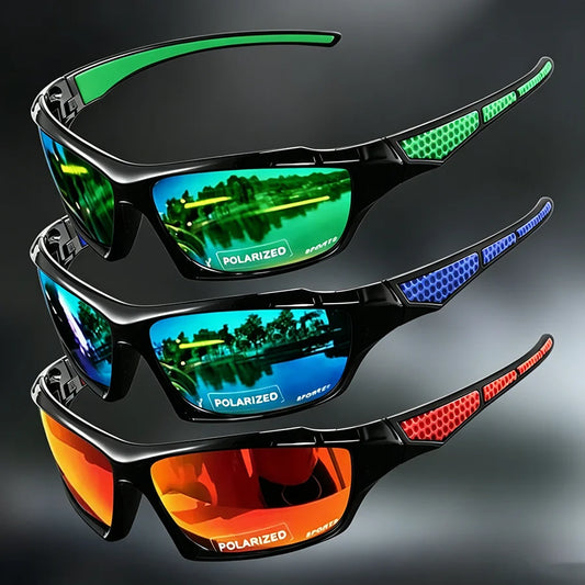Fashion Sports Sunglasses Polarized UV Protection Personalized Glasses Round Frame Metal Men's And Women's UV400 Eyewear