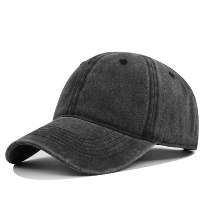 Retro Washed Cotton Baseball Cap Men Women Snapback Hat y2k Hip Hop Caps Solid Color Hat Bone Casquette Outdoor Casual Sport hat