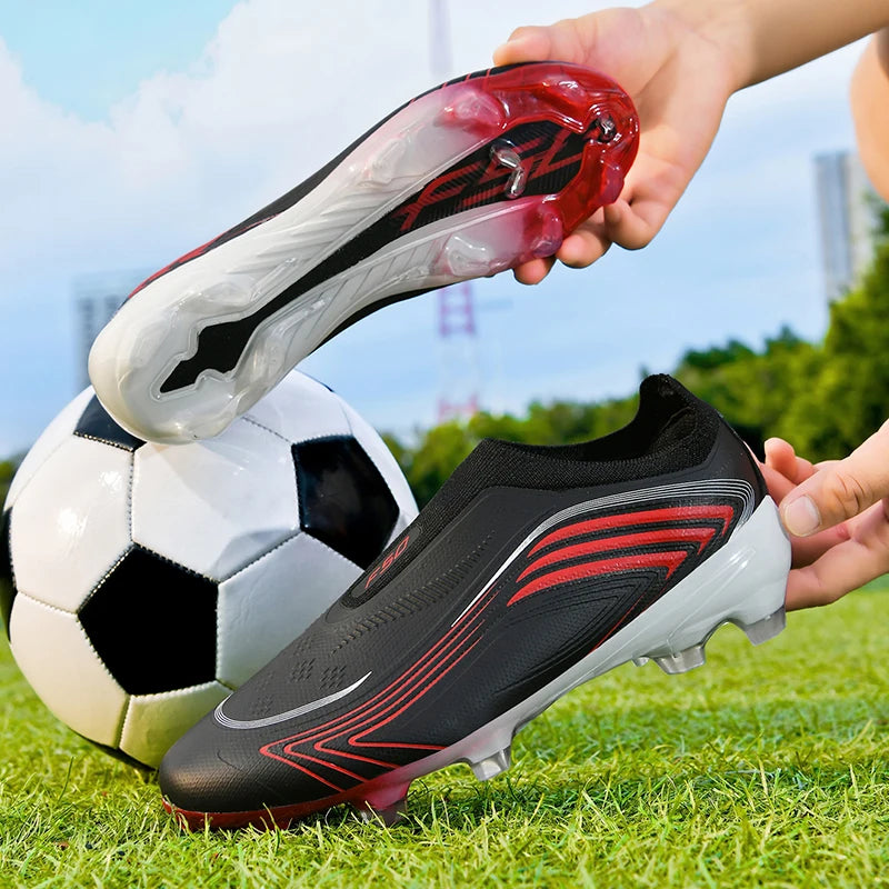 Chaussures de football pour hommes, chaussures de sport pour l’entraînement, chaussures de football confortables pour les jeunes, chaussures de football professionnelles, chaussures de football décontractées.