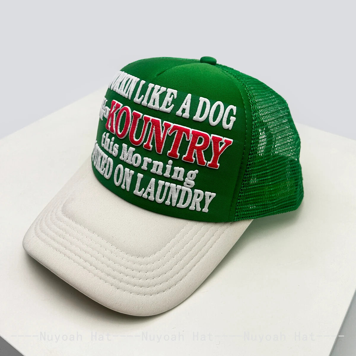New Unisex Color Block 3D Printed Letter Baseball Hats Sunshade Hip Hop Breathable personal Trucker Caps Mesh Versatile fashion