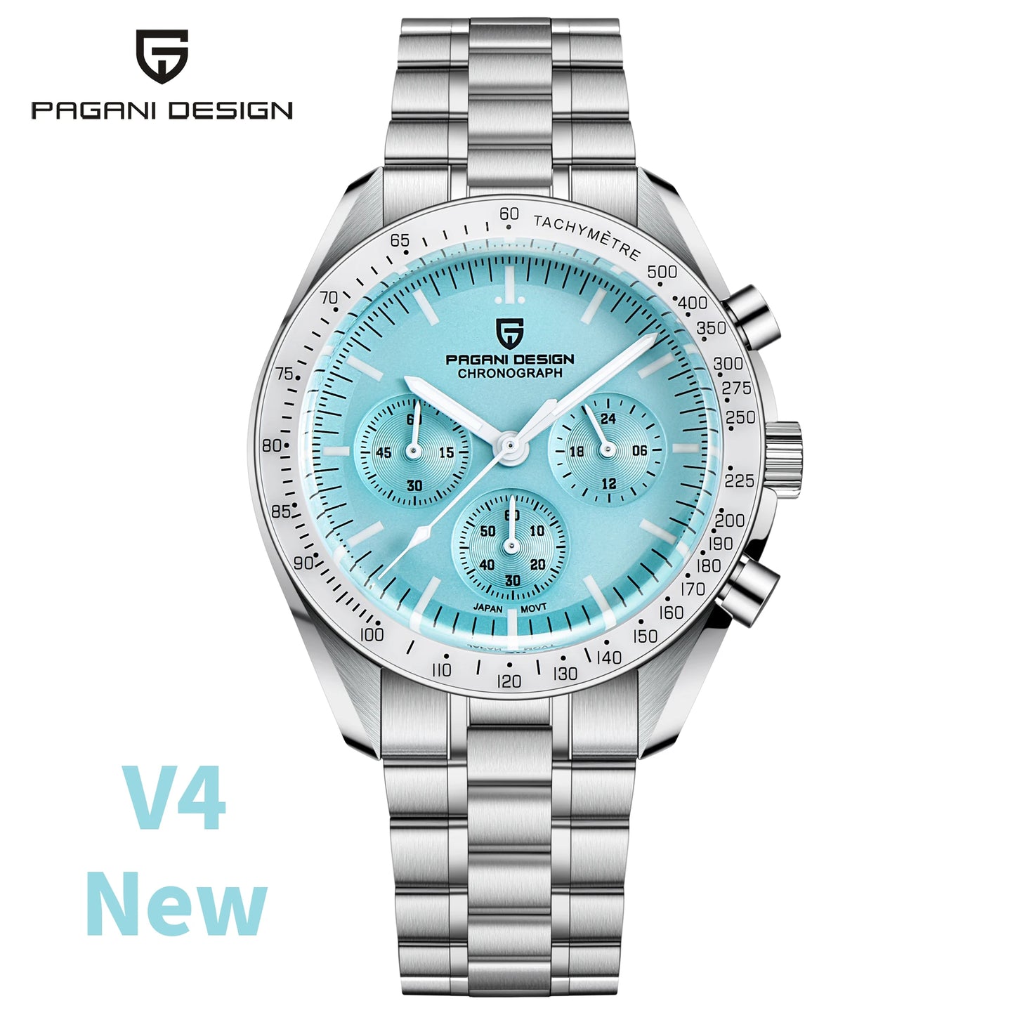 PAGANI DESIGN PD1701 Tribute to CK2998 Moon Watch Retro Quartz Watch For Men AR Sapphire crystal Sport Chronograph Man 2026 New