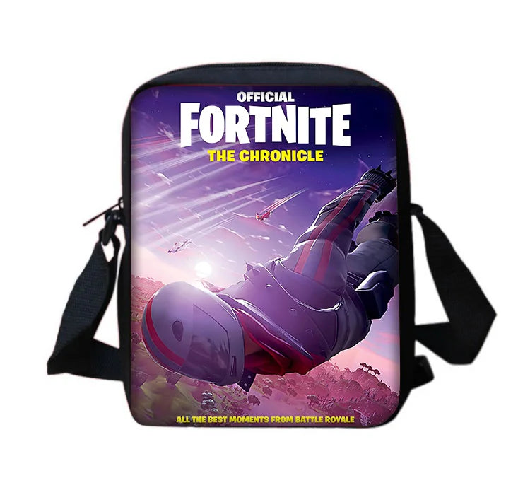 Hot Game Design Child Backpacks Shoulder Bag Pencil Case F-FortniteS Pupil Large Capacity School Bags for Boys Girls Best Gift