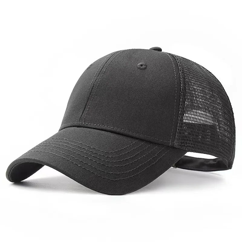 XXXL Men Women Baseball Cap Big Head Plus Size Summer Mesh Top Quality Oversize Sport Snapback Hat 56-60cm 61-63cm