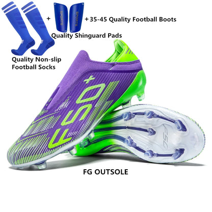 Pointure 35-45 Chaussures de football FG/TF pour hommes, futsal, professionnelles, unisexes, pour garçons, chaussures de football, baskets