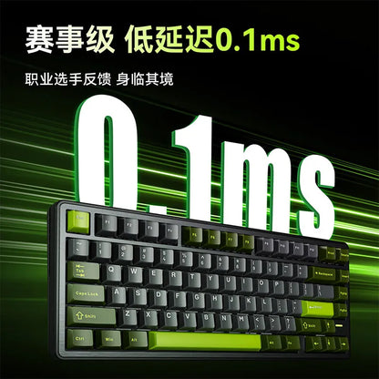 Vgn Neon 75 Mechanical Keyboard Tri Mode E-Sports Magnetic Switch Game Keyboard 75% Hot Swap 8000mah For Pc Accessory Customized